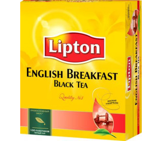 ��� English Breakfast ������ 100�2� LIPTON, 1 ��  ������ � ��������� � ������������