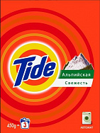 Стиральный порошок TIDE Альпийская свежесть Автомат, 450 г Стиральный порошок TIDE Альпийская свежесть Автомат, 450 г