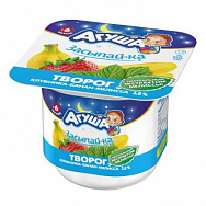 Продукт творожный клубника-банан мелисса АГУША 100ГР П/СТ Продукт творожный клубника-банан мелисса АГУША 100ГР П/СТ