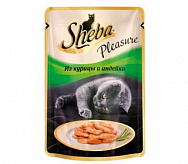 Корм для кошек SHEBA Pleasure из Курицы и Индейки, 85г Корм для кошек SHEBA Pleasure из Курицы и Индейки, 85г