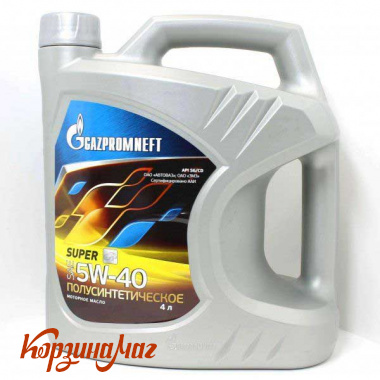 ����� ��� SUPER 5W-40 API SG/CD 4� �/�                                          