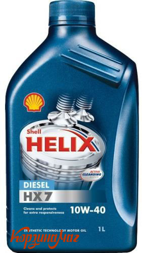 ����� ��� SHELL DIEZEL HX7 10W-40 1� �/�                                        