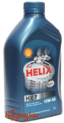 ����� ��� SHELL HELIX HX7 10W40 1� �/���                                        