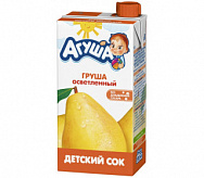 Сок АГУША груша осветленный детский, 500 г Сок АГУША груша осветленный детский, 500 г