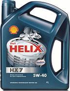 ����� ��� SHELL HELIX HX7 5W-40 4� �/�                                          