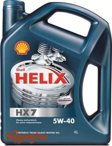 ����� ��� SHELL HELIX HX7 5W-40 4� �/�                                          